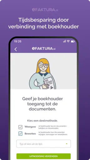 eFaktura.nl - online facturen screenshot