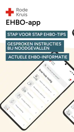 EHBO-app - Rode Kruis screenshot