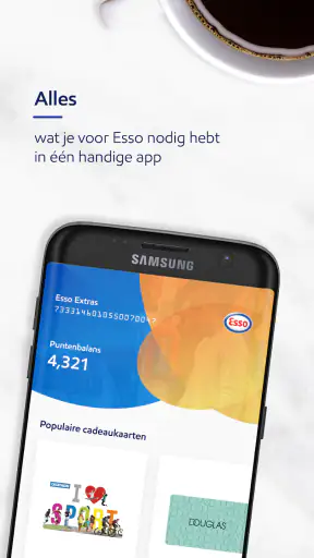Esso: Spaarprogramma screenshot