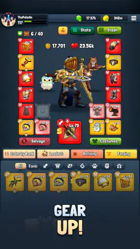 Eternal Hero: MMO Action RPG screenshot