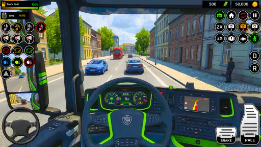 Euro Truck 3D Game Simulator screenshot