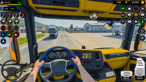Euro Truck 3D Game Simulator screenshot