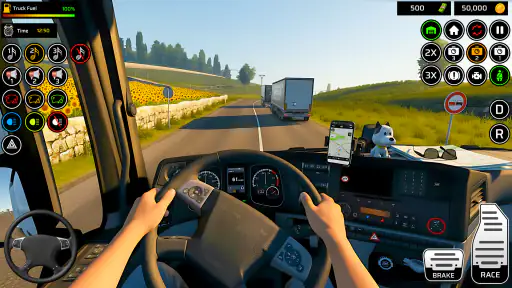 Euro Truck 3D Game Simulator screenshot