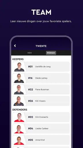 Eurojackpot Vrouwen Eredivisie screenshot