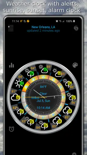 eWeather HDF - weather app screenshot