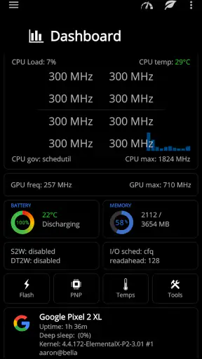 EX Kernel Manager screenshot