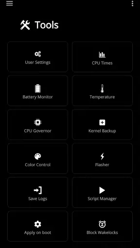 EX Kernel Manager screenshot