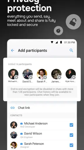 eXpress: Enterprise Messenger screenshot
