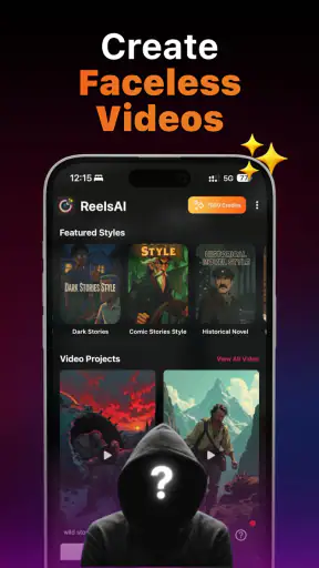 Faceless Reels - AutoAIReel screenshot
