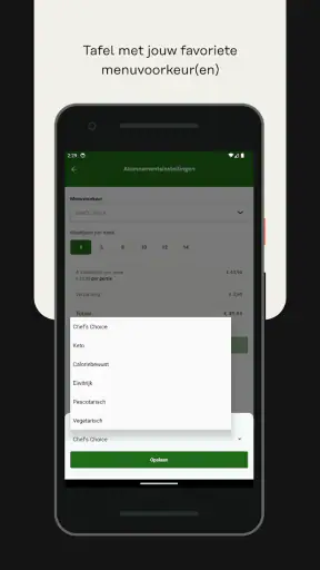 Factor: elk dieet, gezond eten screenshot