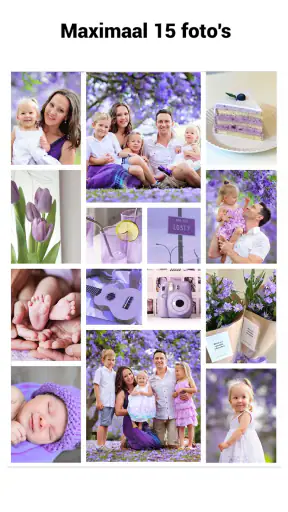 Familie fotolijst screenshot