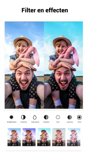 Familie fotolijst screenshot