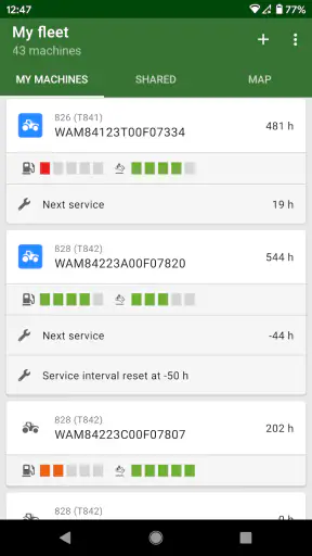 Fendt Connect screenshot