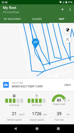 Fendt Connect screenshot