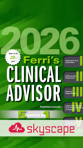 Ferri's Clinical Advisor screenshot