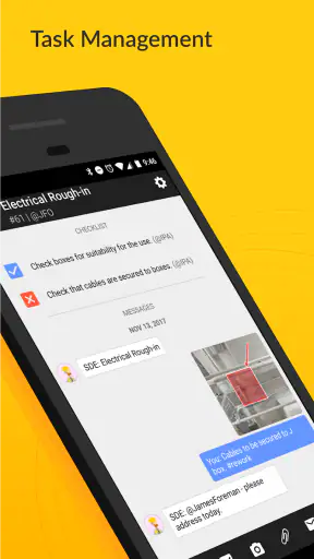 Fieldwire - bouw app screenshot