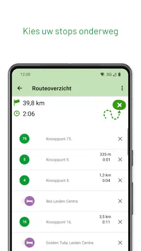 Fietsroutenetwerk screenshot