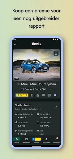 Finnik Kenteken Opzoeken screenshot