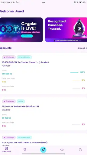 Fintokei screenshot