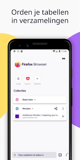 Firefox Browser: snel en privé screenshot