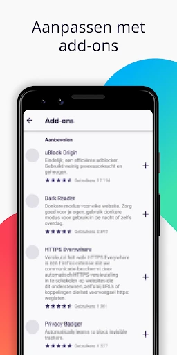 Firefox Browser: snel en privé screenshot
