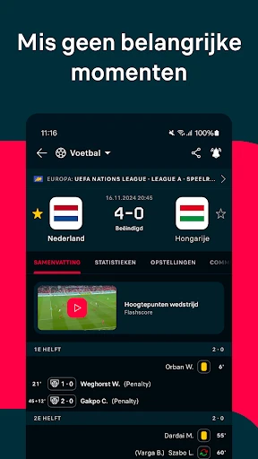 Flashscore: Live Uitslagen screenshot
