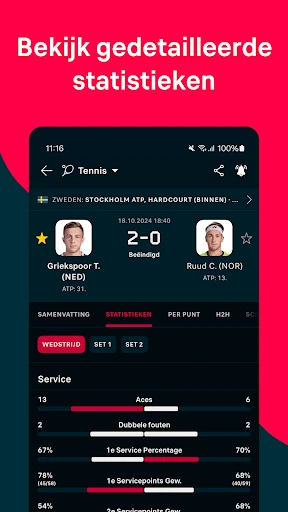 Flashscore: Live Uitslagen screenshot