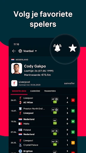 Flashscore: Live Uitslagen screenshot