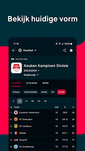 Flashscore: Live Uitslagen screenshot