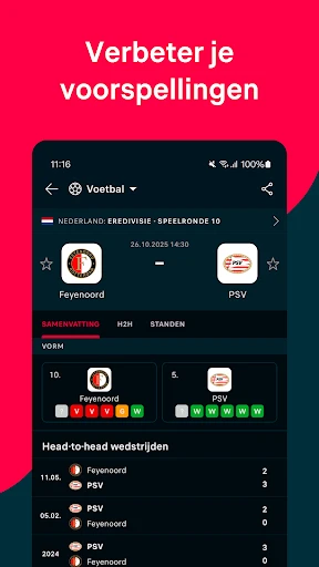 Flashscore: Live Uitslagen screenshot