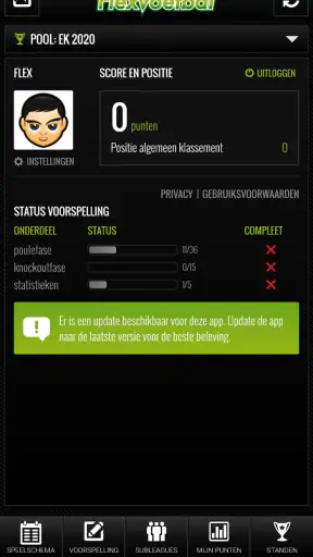 Flexvoetbal screenshot