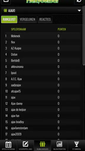Flexvoetbal screenshot