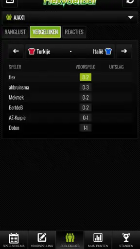 Flexvoetbal screenshot