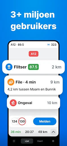 Flitsmeister screenshot