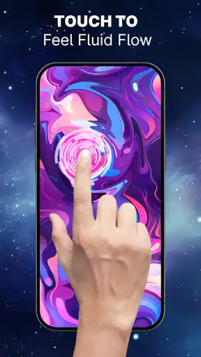 Fluid Magic: 4D Live Wallpaper screenshot