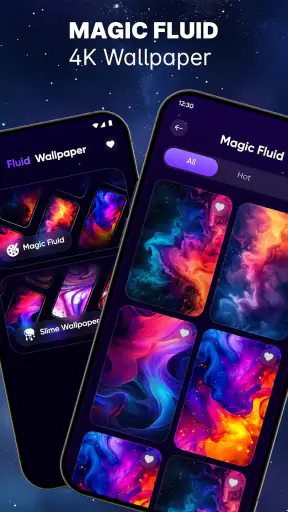 Fluid Magic: 4D Live Wallpaper screenshot