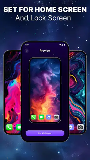 Fluid Magic: 4D Live Wallpaper screenshot