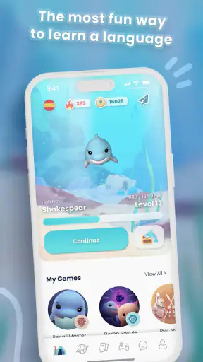 Fluyo - Fun Language Lessons screenshot