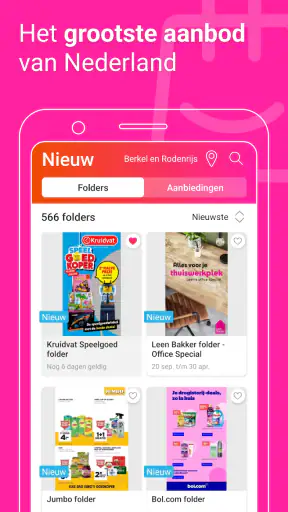 Folderz.nl | Reclame folders screenshot
