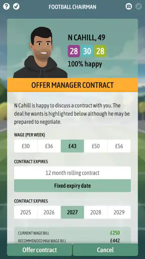 Football Chairman Pro 2 screenshot
