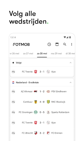 FotMob - Voetbal Uitslagen screenshot