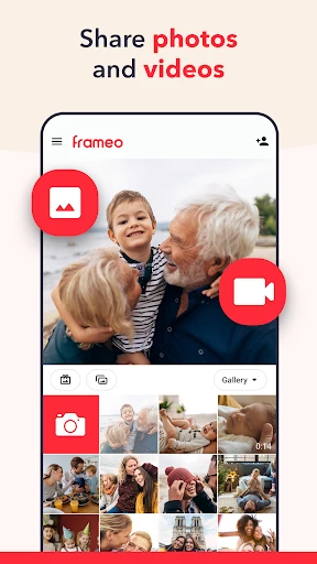 Frameo: Share to photo frames screenshot