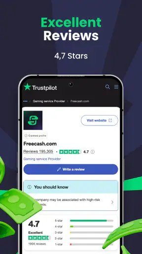 Freecash : Geld verdienen screenshot