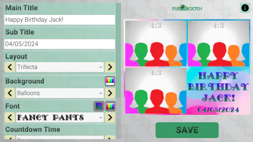 Fun2Booth Photo Booth screenshot