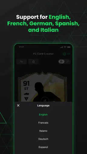 FC27 Card Creator screenshot