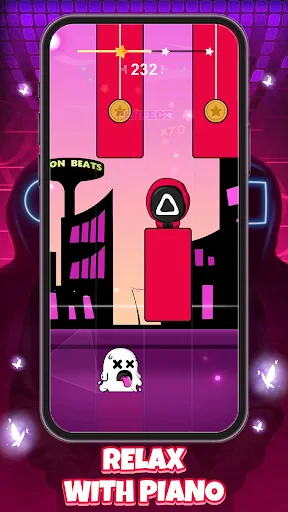 Galaxy Piano: Scrolling Rush screenshot