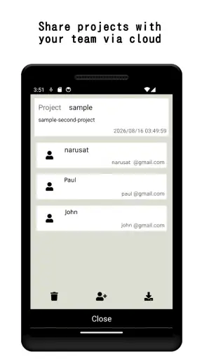 Gantt Chart – WBS Planner screenshot