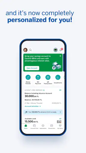 Garanti BBVA Mobile screenshot