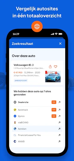 Gaspedaal.nl: autovergelijker screenshot