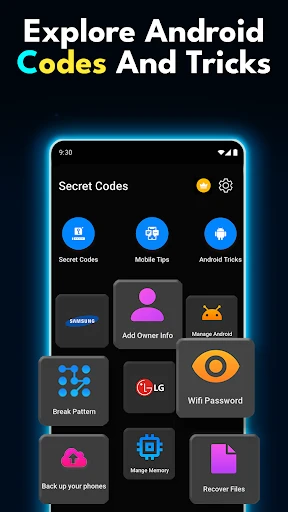 Geheime codes en mobiele hacks screenshot